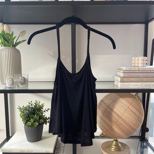 Black Flowy Top